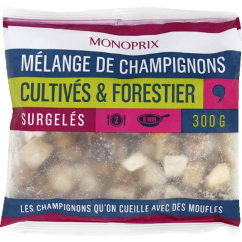 Monoprix Mélange de champignons 300g