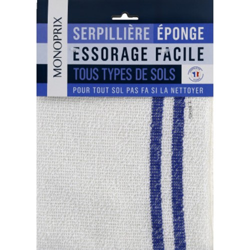 Monoprix Serpillière Éponge 50x60cm