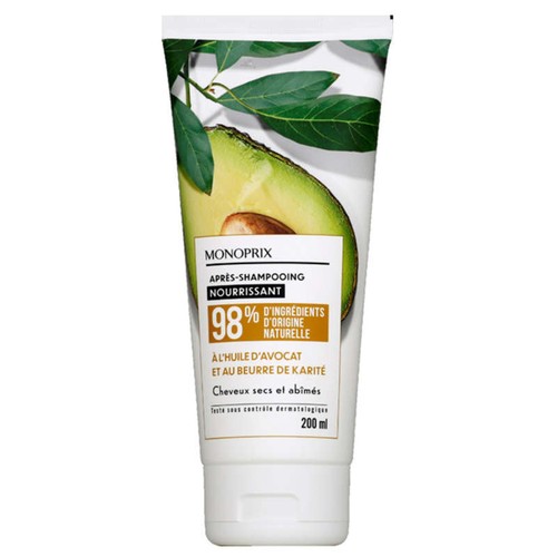 Monoprix Après-Shampooing Nourrissant Au Beurre De Karité 200Ml