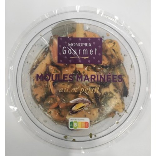 Monoprix Gourmet Moules Ail & Persil 110g