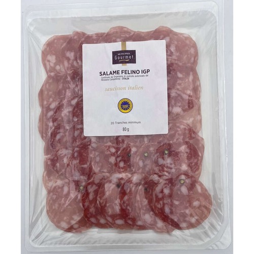Monoprix Gourmet Saucisson italien. I.G.P. 80g