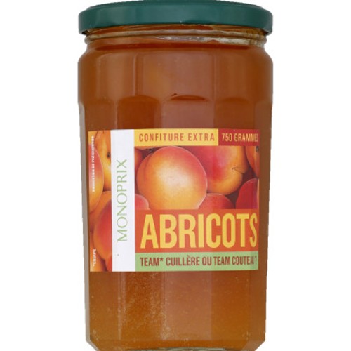 Monoprix Confiture Extra d'Abricots 750g