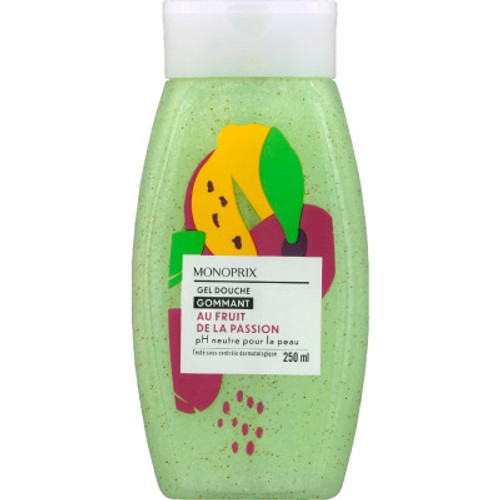 Monoprix Gel Douche Gommant Au Fruit De La Passion 250ml