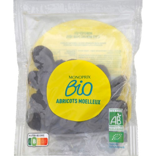 Monoprix Bio Abricots Secs moelleux 250g