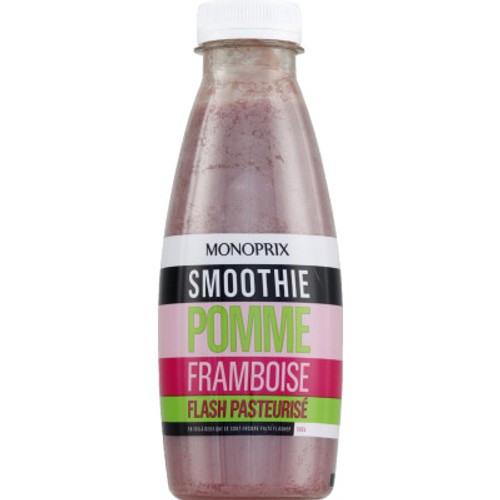 Monoprix Smoothie pomme framboise flash pasteurisé 50cl