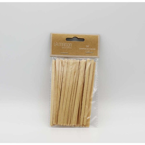 Monoprix Maison 50 Agitateurs En Bois
