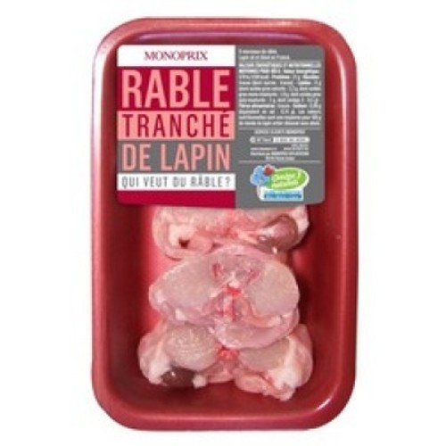 Monoprix Râble Tranché de Lapin
