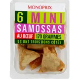 Monoprix Samousas Au Bœuf 150g