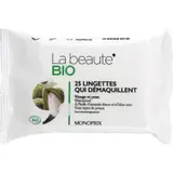 Monoprix La beauté Bio Les lingettes qui démaquillent x25