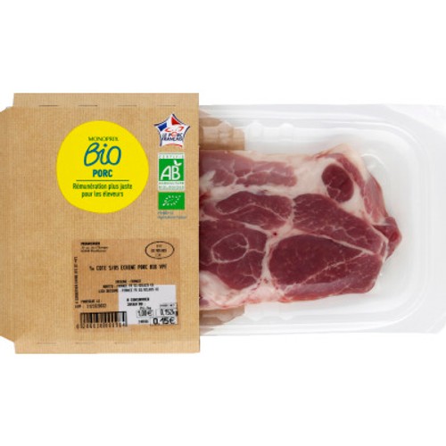 Monoprix Bio Côte de porc Échine x1