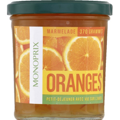 Monoprix Marmelade d'oranges 370g