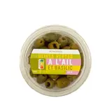 Monoprix Olives vertes à l'ail 150g