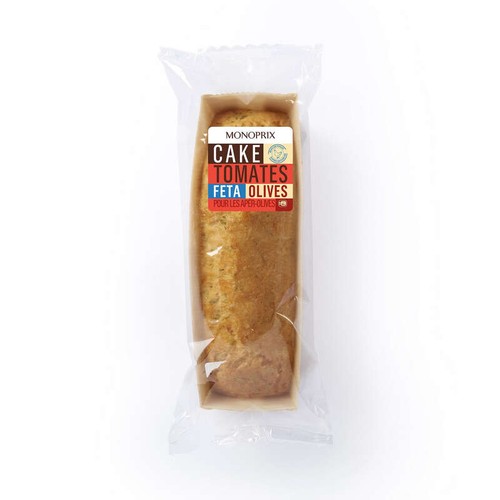 Monoprix Cake à la tomate et à la feta 160g