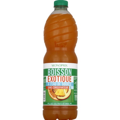 Monoprix Boisson Exotique À L'Eau De Source 2L