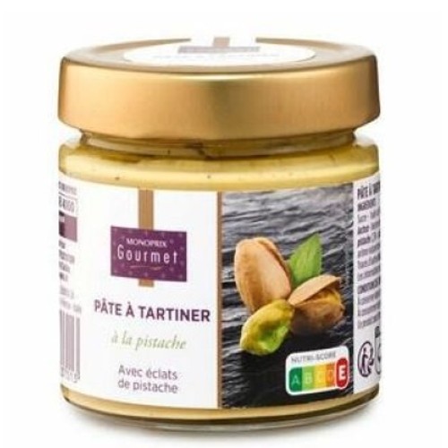 Monoprix Gourmet Pâte à Tartiner Pistache 200g