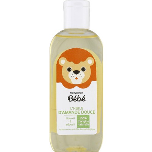 Monoprix Bébé Huile D'Amande Douce 100ml