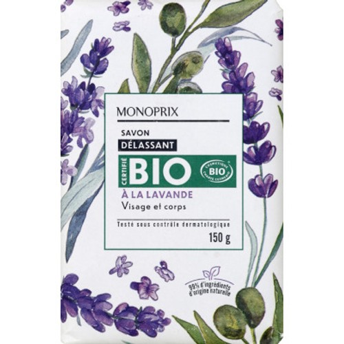 Monoprix Bio Savon lavande 150g