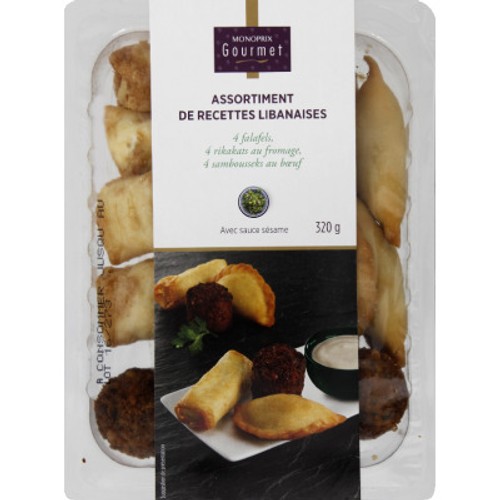 Monoprix Gourmet Assortiment De Recettes Libanaises 320g