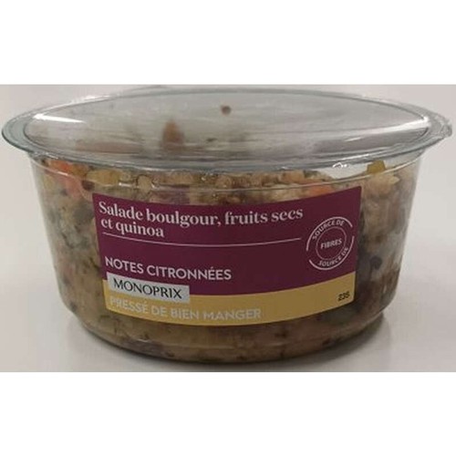 Monoprix Salade Boulgour citron 200g