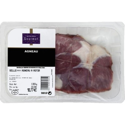 Monoprix Gourmet Roti Selle Agneau 400g