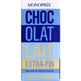 Monoprix Chocolat Au Lait Extra Fin 100g