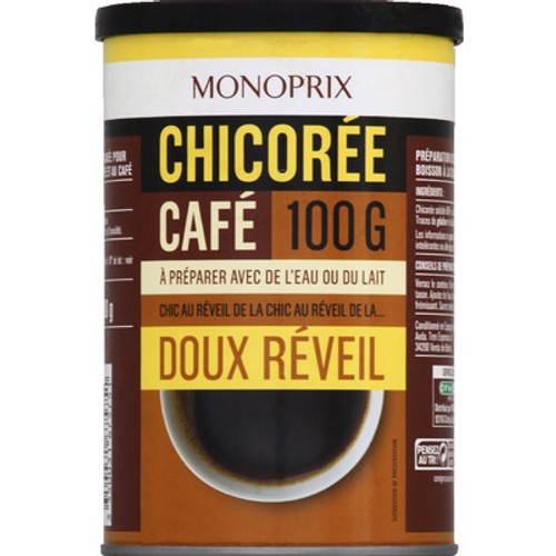 Monoprix Chicorée Café Soluble Doux Réveil 100g
