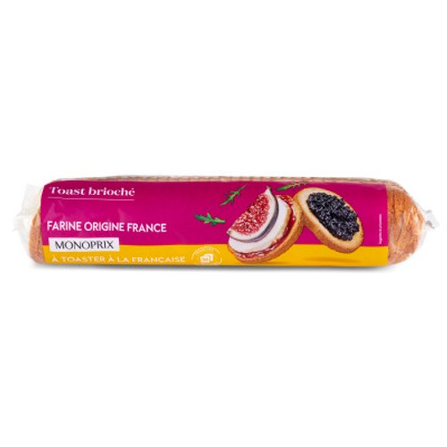 Monoprix Pain de Mie Brioché Spécial Toast 280g