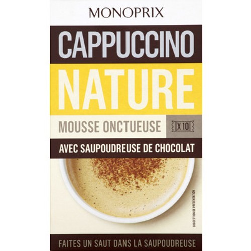 Monoprix Cappuccino Nature 140g