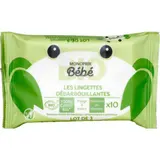 Monoprix Bio Bébé Lingettes Débarbouillantes 3x10