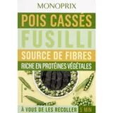 Monoprix Fusilli Pois Cassés 250g
