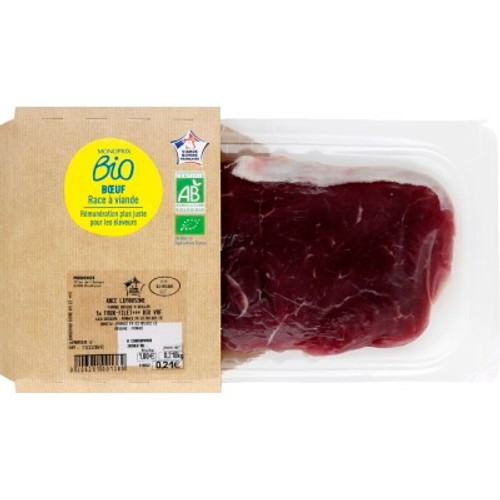 Monoprix Bio Faux Filet de Bœuf x1