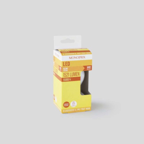 Monoprix Led Standard E27 100W 1521 Lumière Chaude