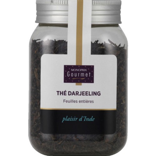 Monoprix Gourmet Thé Darjeeling, Feuilles Entières 125g