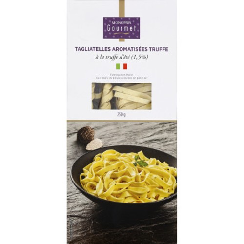 Monoprix Gourmet Tagliatelle aromatisées Truffes 250g
