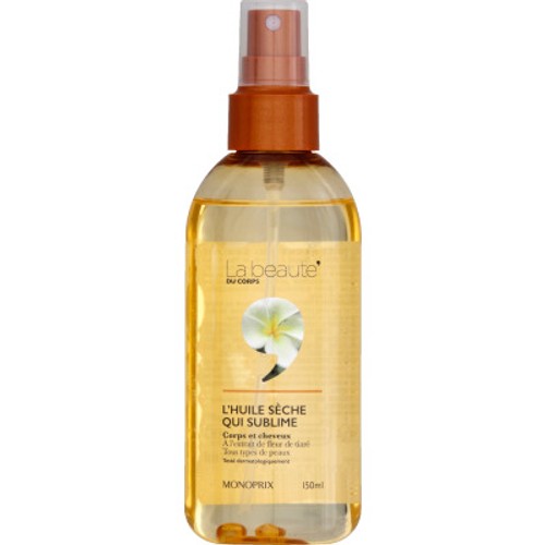 Monoprix Huile Nacré À La Fleur De Tiaré 150ml
