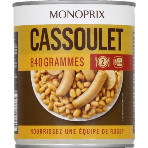 Monoprix Cassoulet 840g