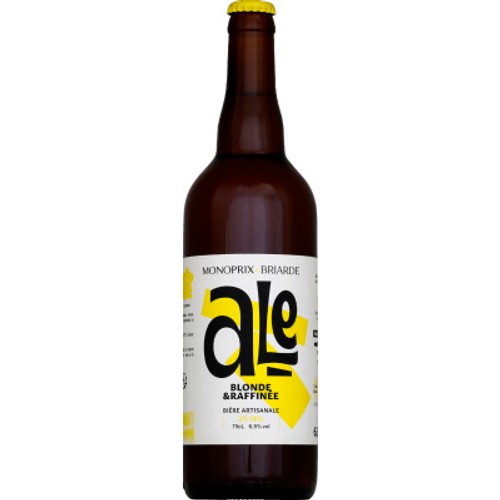 Monoprix Bière Blonde La Briarde 75cl