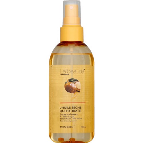 Monoprix Huile Sèche À L'Huile D'Argan 150ml