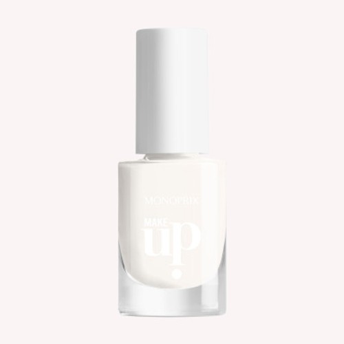 Monoprix Make Up Vernis A Ongles Blanc Opaque 5 ml