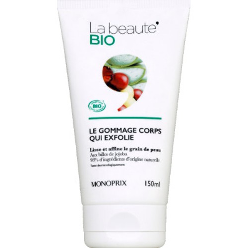 Monoprix La Beauté Bio Le Gommage Corps Qui Exfolie 150ml