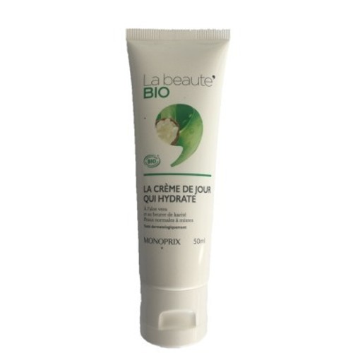Monoprix La Beauté Bio La crème de jour qui hydrate à l'aloe vera 50ml