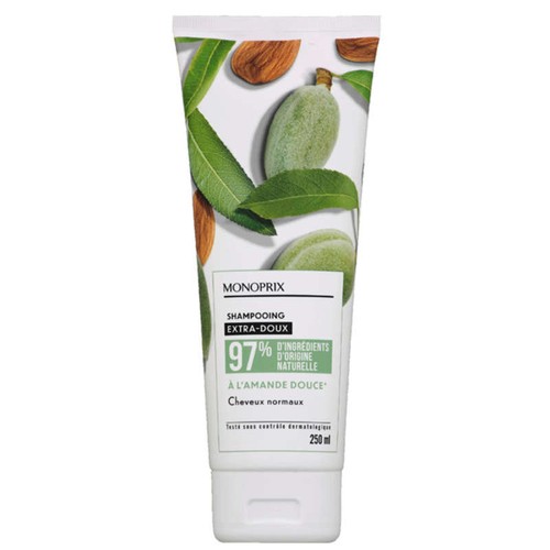 Monoprix Shampooing extra doux à l'amande douce 250ml