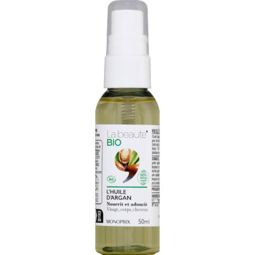 Monoprix La Beauté Bio L'huile d'argan 50ml