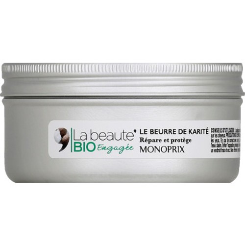 Monoprix La Beauté Bio engagée Beurre de karité 100ml