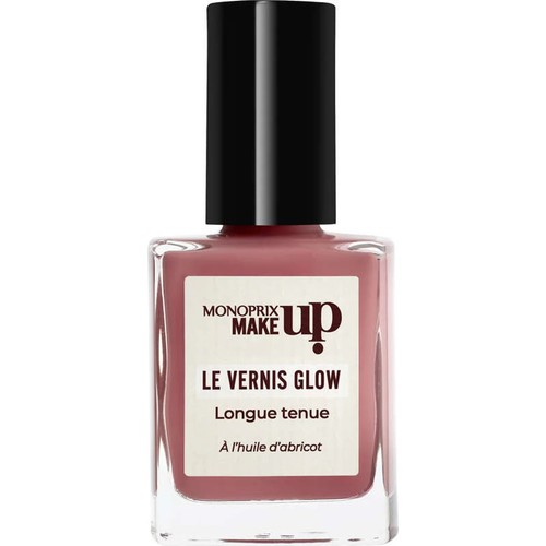 Monoprix Make Up Vernis Gel Glow Bois De Rose 5 ml