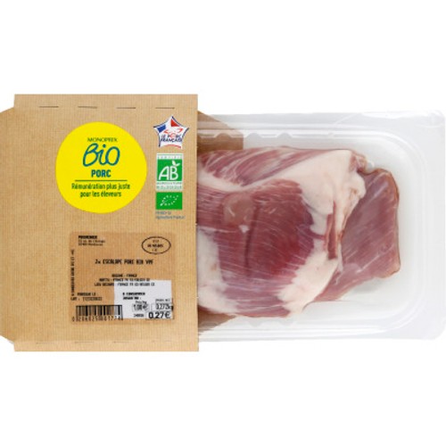 Monoprix Bio Escalope Porc x2 260g