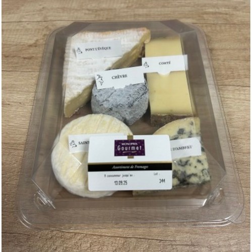 Monoprix Gourmet Assortiment 5 Fromages 380g