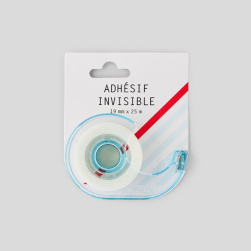 Monoprix Maison Adhésif Invisible 19mm x 25mm