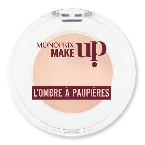 Monoprix L'ombre à paupières 01 Nude