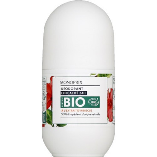 Monoprix Bio Déodorant 24H 50ml